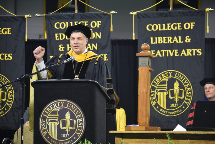 Tim Borchers Officially Installed as West Liberty University President